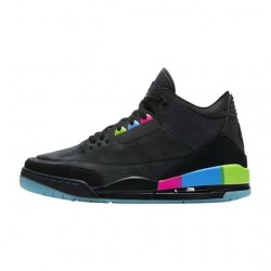 Air Jordan 3 Retro "Quai54" 2018 Womens/Mens AJ3 Sneakers AT9195-001